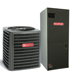 1.5 Ton Rheem 15.2 SEER2 R454B Two Stage Heat Pump System RP15AY18AJ2NA, RH2TY2417STANNJ