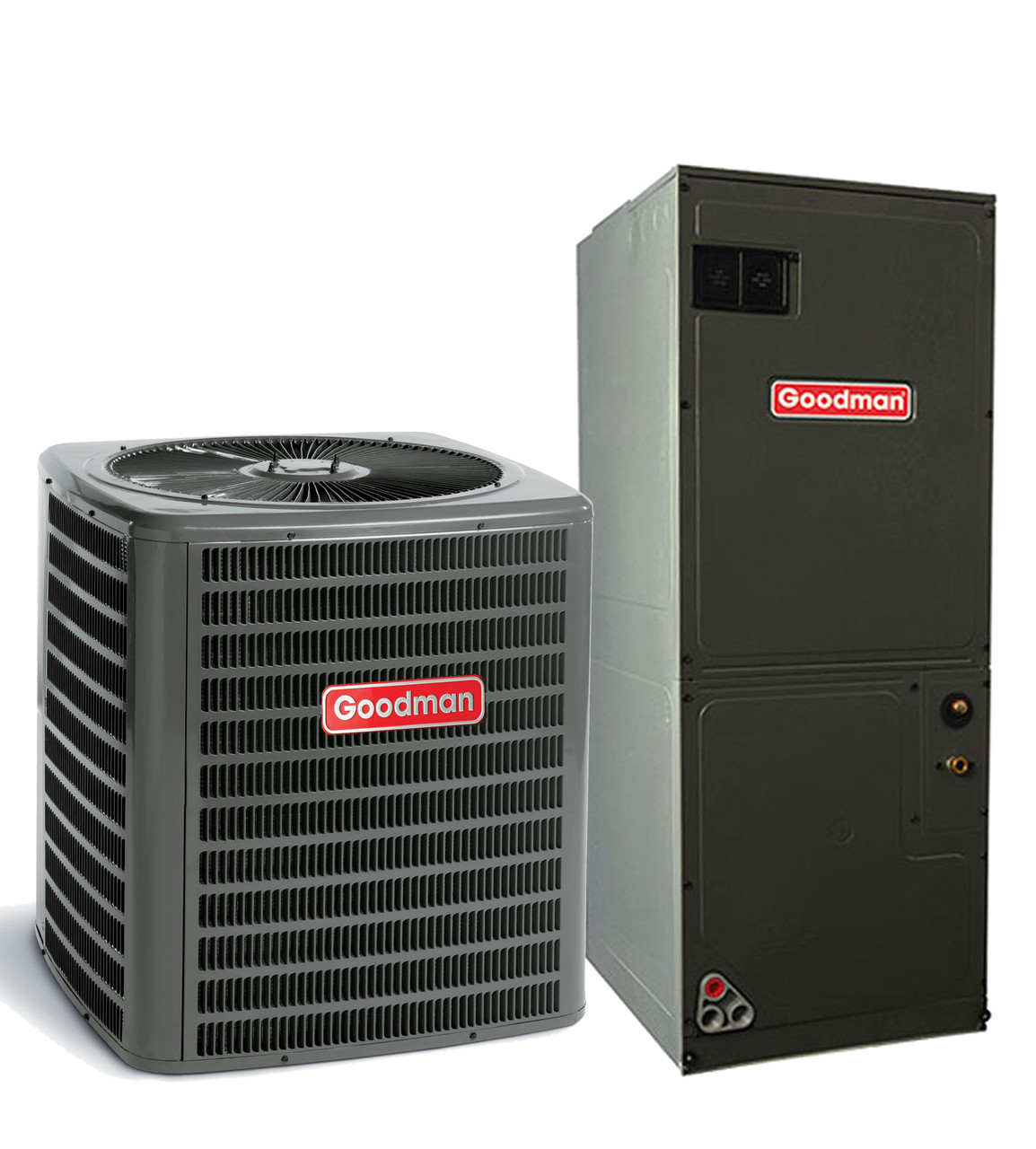 2.5 Ton Goodman 14.5 SEER2 R32 A/C System GLXS4BA3010, AMST30BU1300