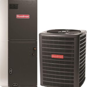 1.5 Ton Goodman 14.3 SEER2 R32 Central Wall Mount System GLXS4BA1810, AWST18SU13 Apartment/Condo Type