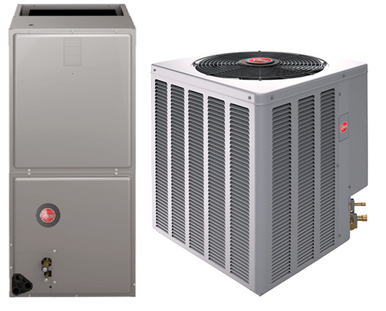 2.5 Ton Rheem Select 14.3 SEER2 R454B Two Stage Heat Pump System WP14AY30AJ2NA, RH2TY3617STANNJ
