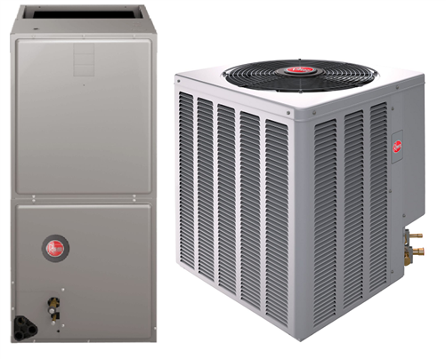 3.5 Ton Rheem Select 15.2 SEER2 R454B Central System WA14AY42AJ1NA, RH2TY4821STANNJ