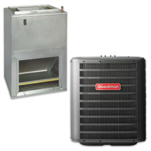 2.5 Ton Goodman 15.2 SEER2 R32 Central Wall Mount System GLXS4BA3010, AWST30LU13 Apartment/Condo Type